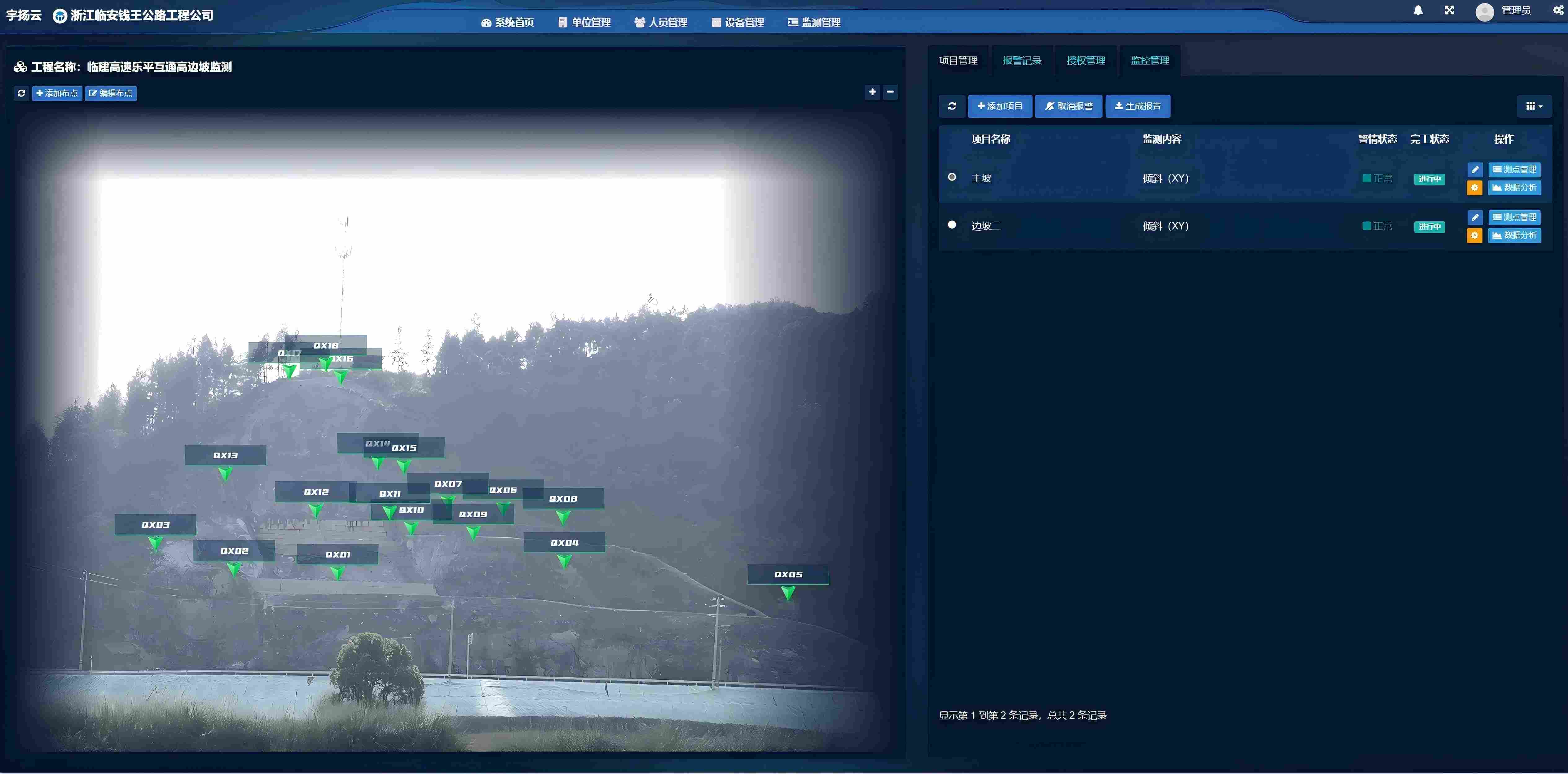 边坡安全怎么监测，宇扬物联给您答案