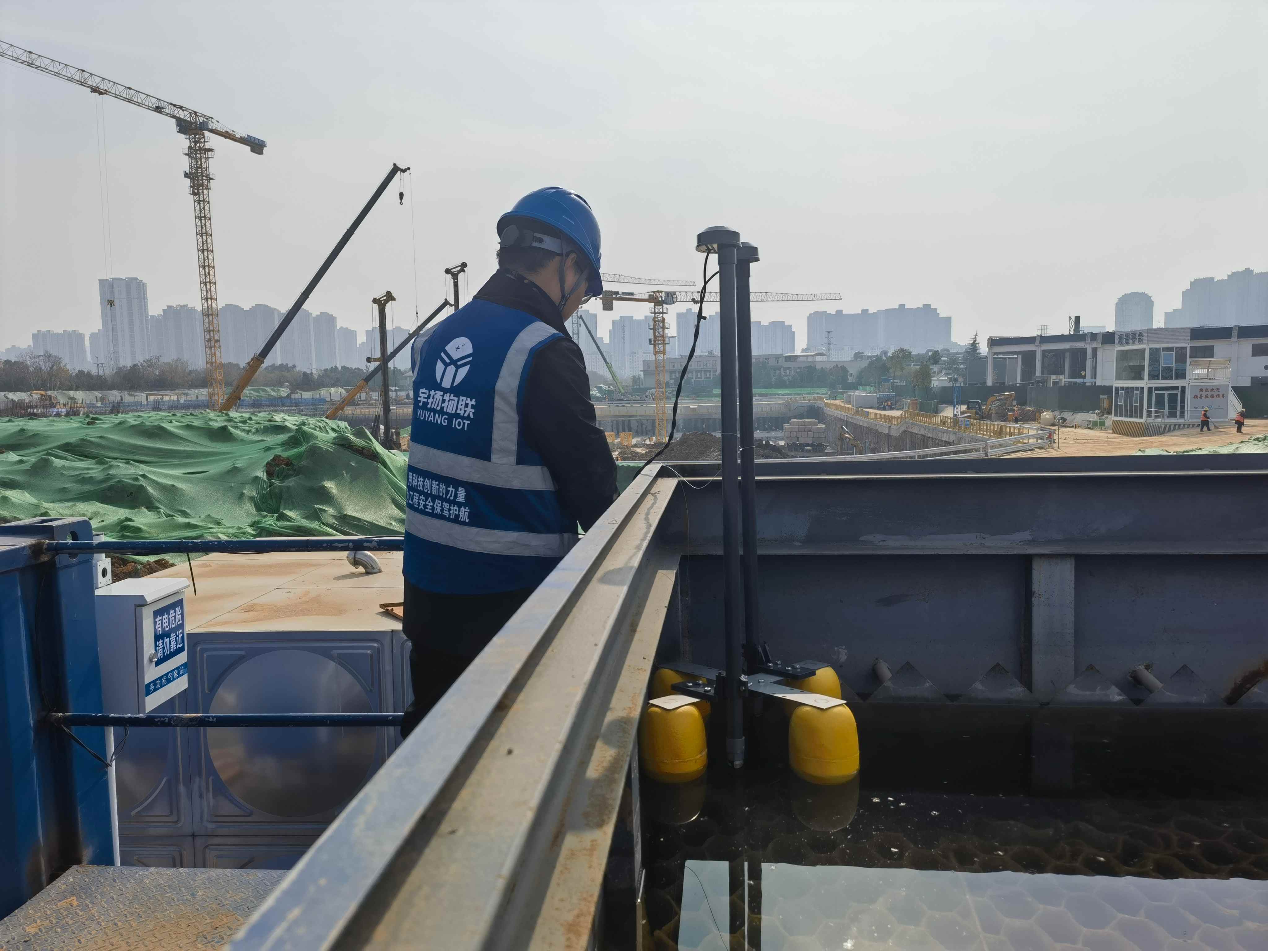 武汉汉西污水处理厂基坑监测项目