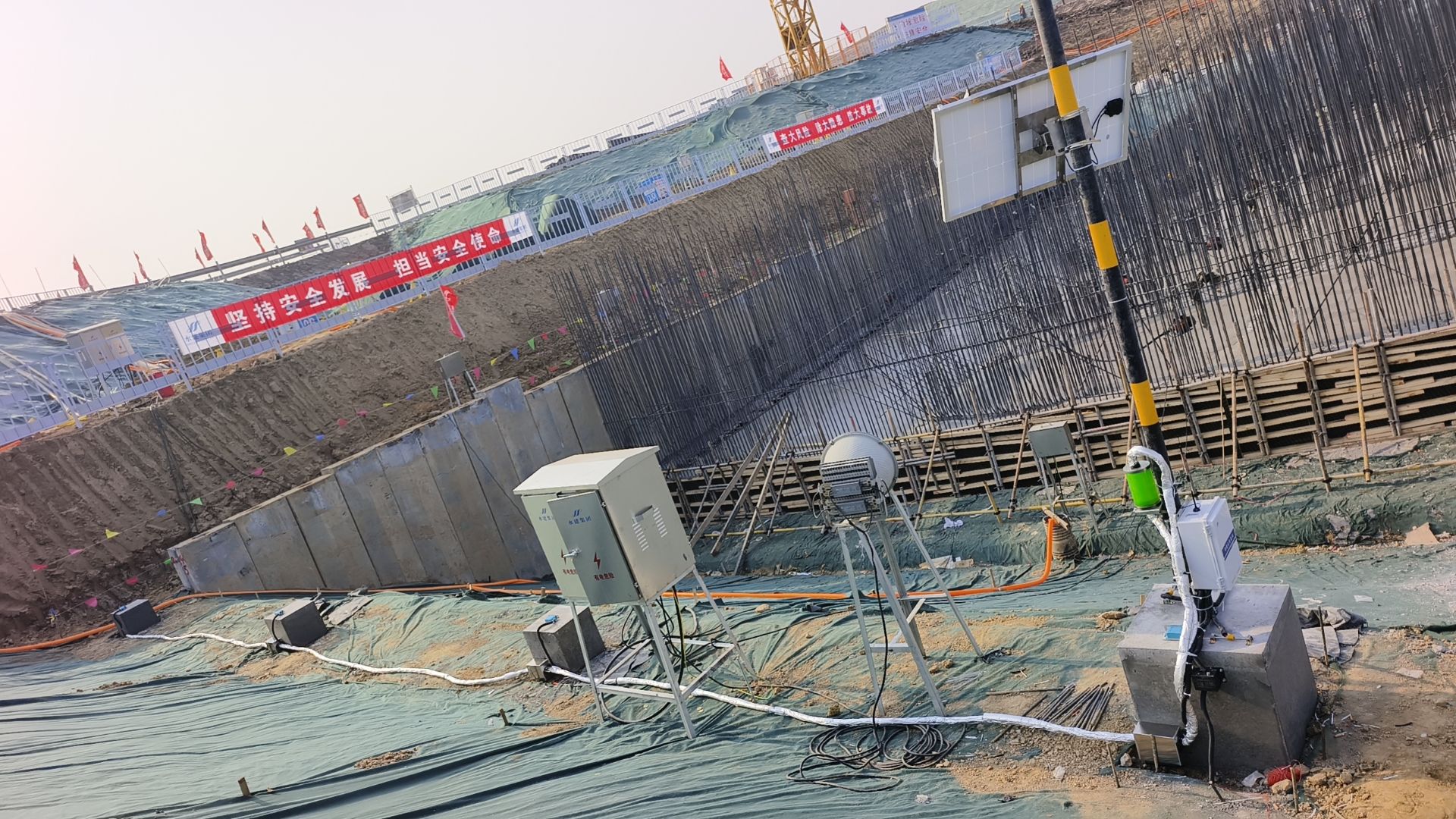 淮河入海水道二期（淮安市境内）河道工程施工基坑监测