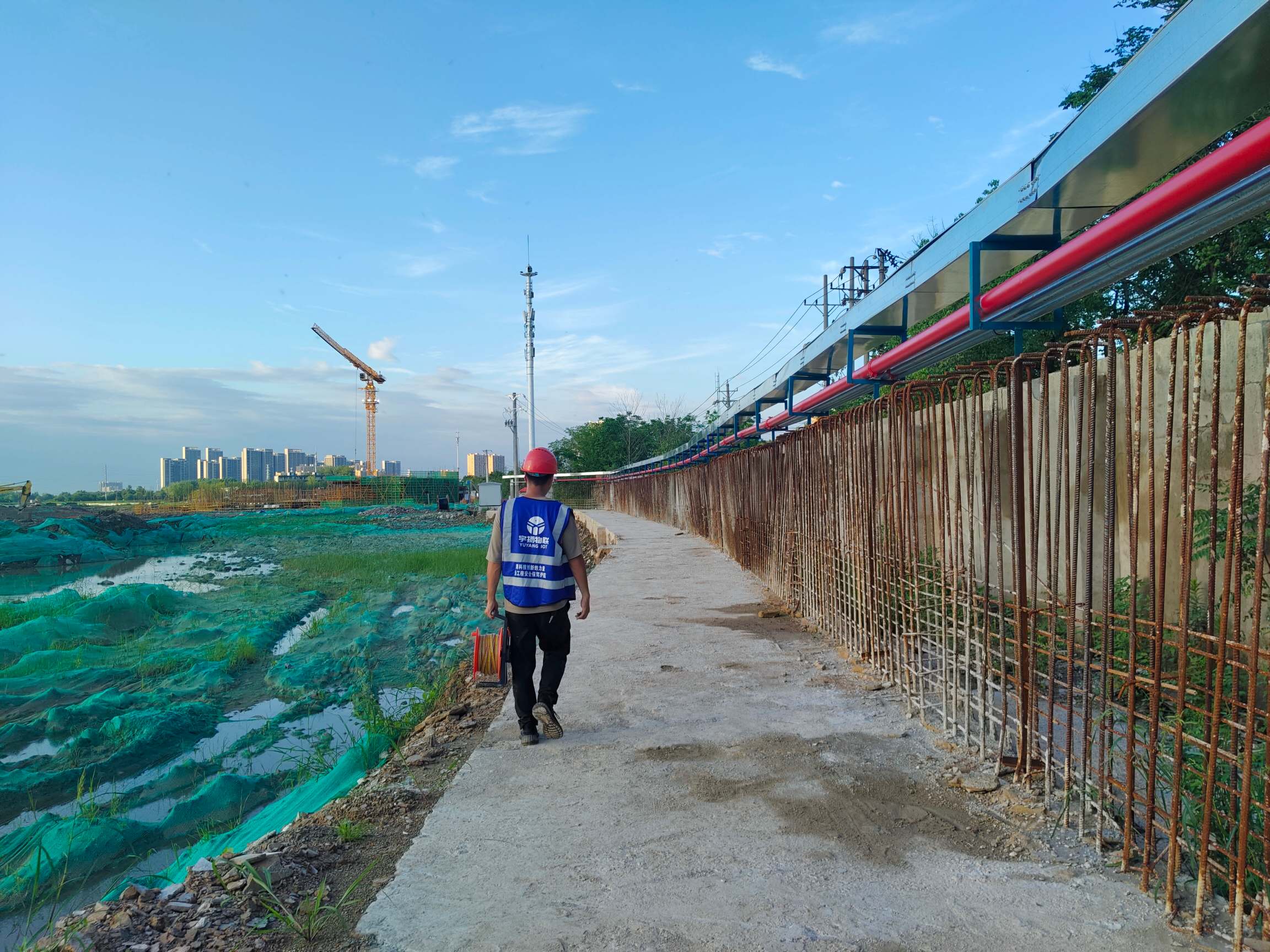 武汉麓州生态城项目B、C、D地块基坑