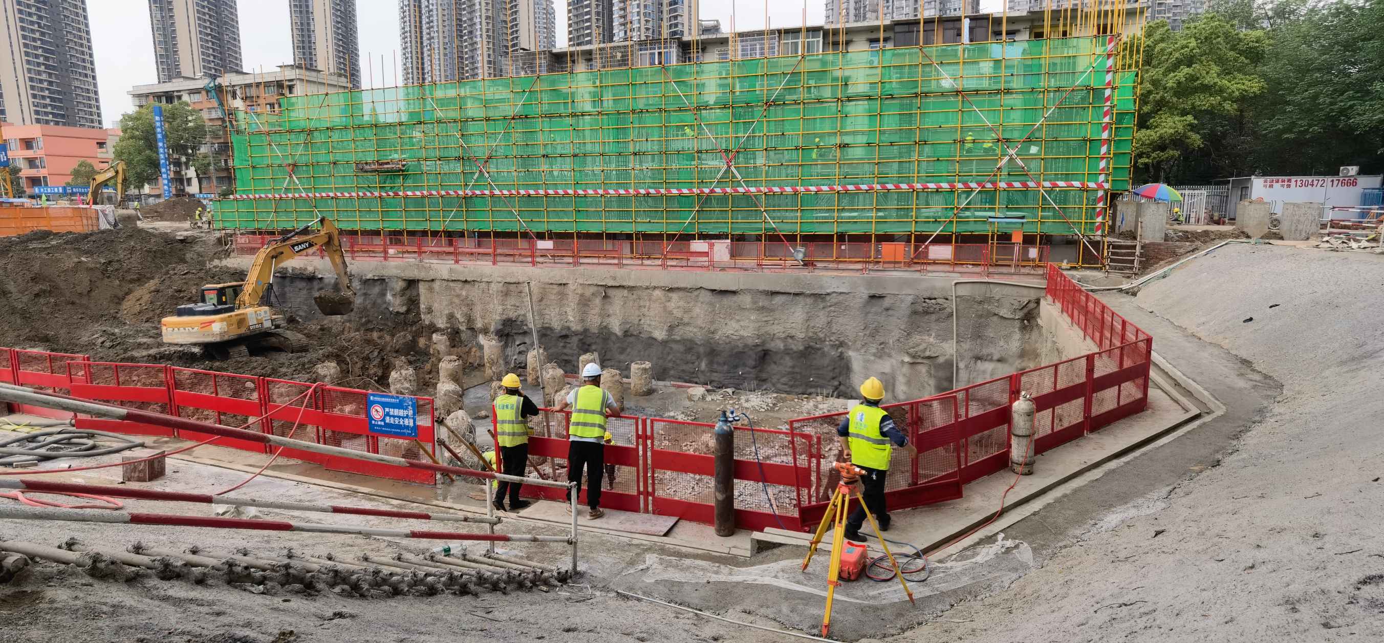 湖南新河水厂改造基坑监测项目