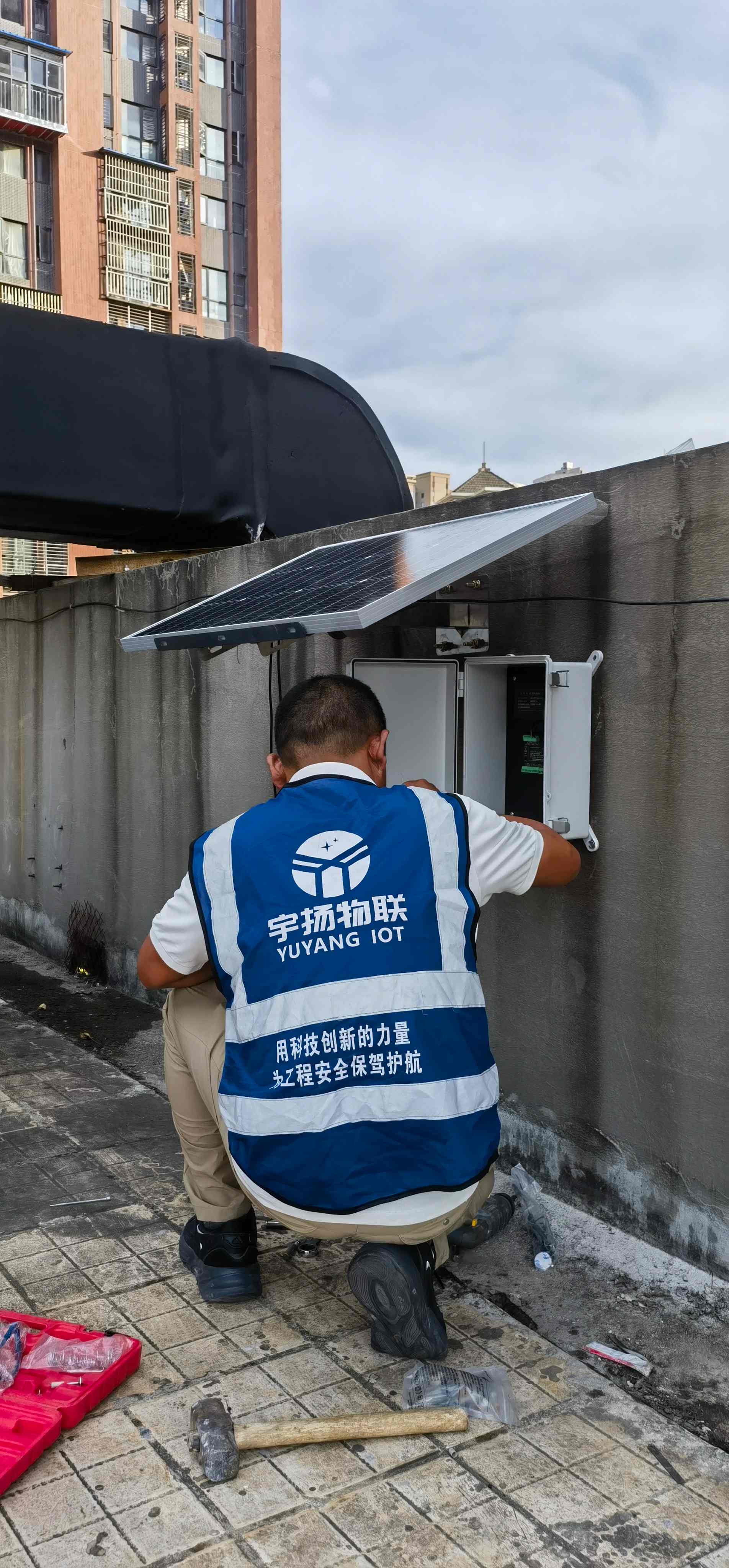 汉口天美国际1栋应急抢险项目