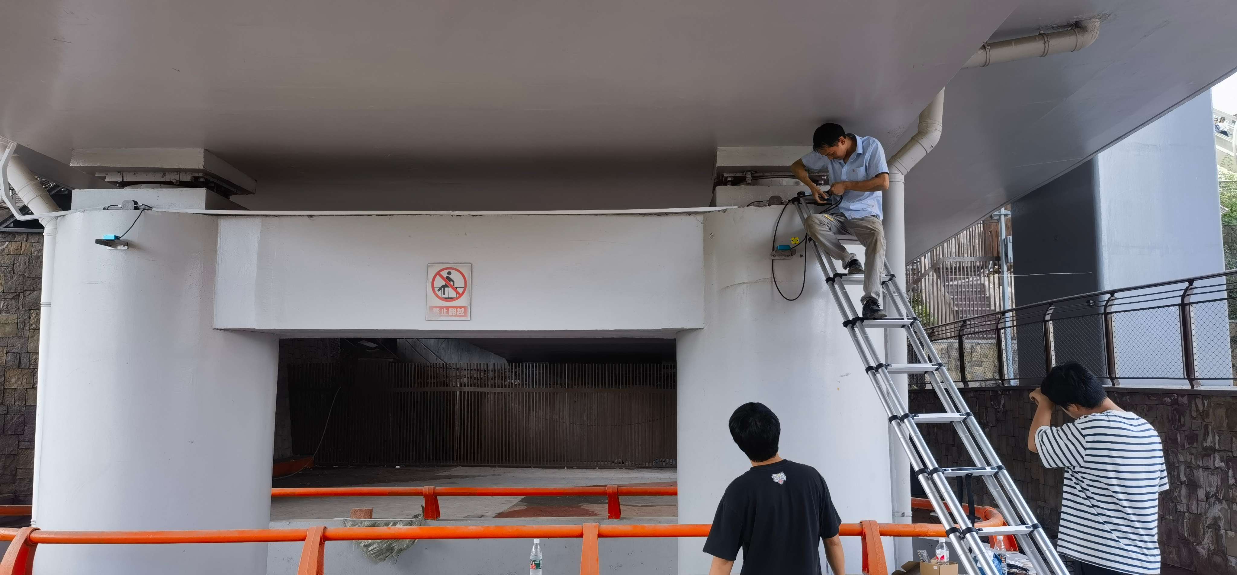 重庆中航湖广项目轨道交通6号线北引桥监测