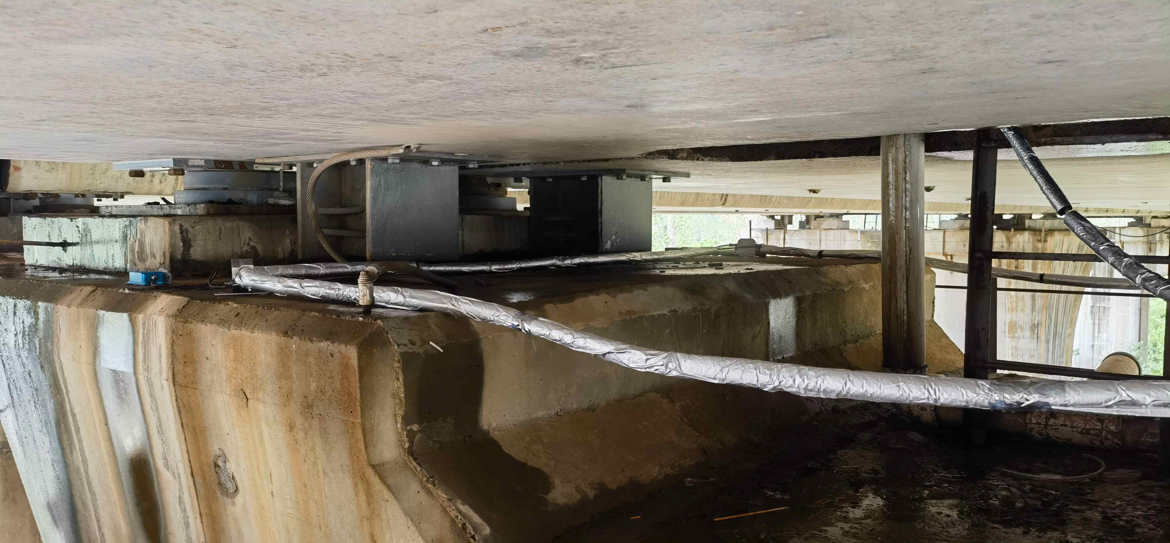 鄂州武石城际铁路葛店特大桥桥墩变形监测