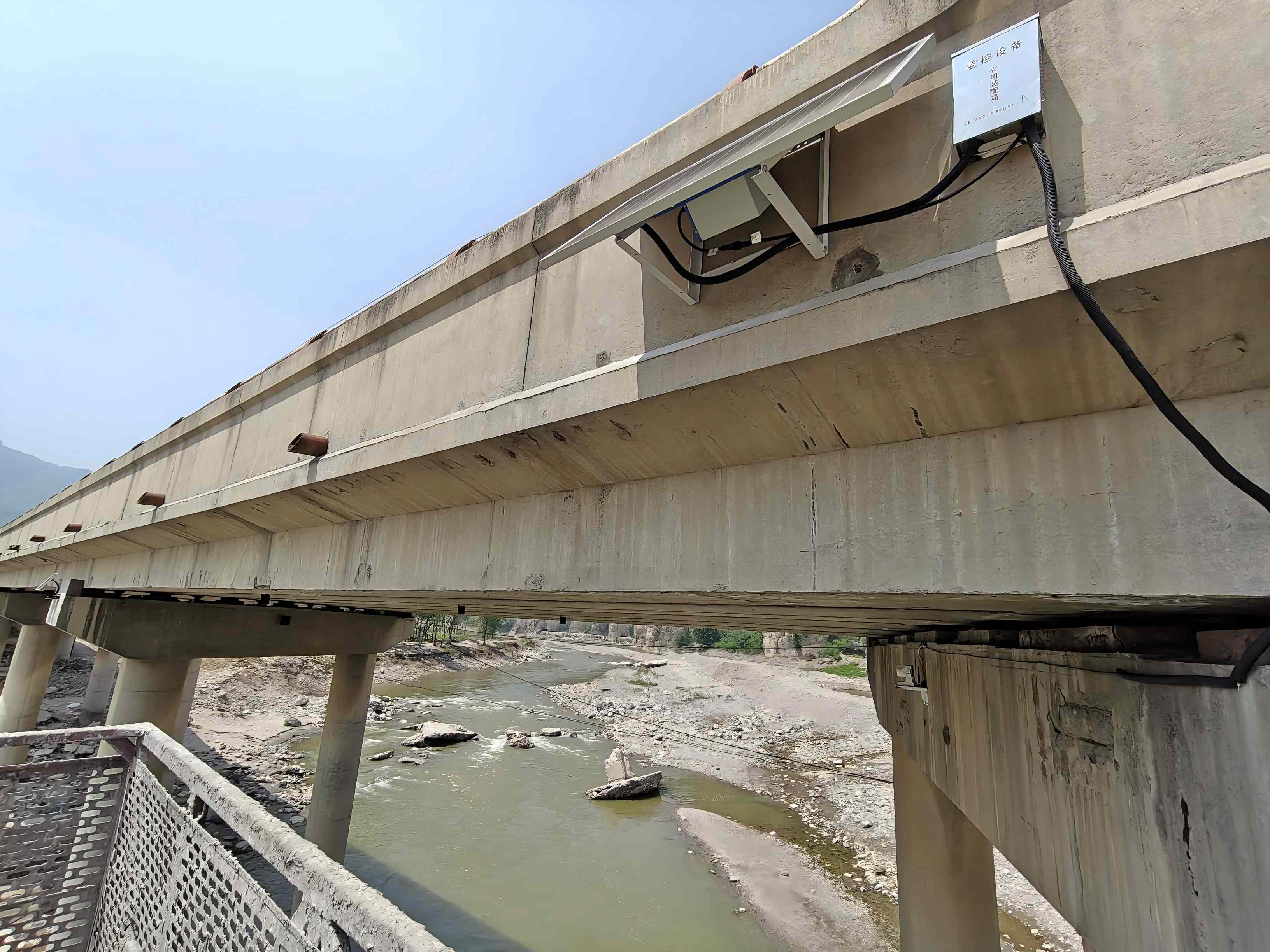 河北保定神北大桥动态健康监测