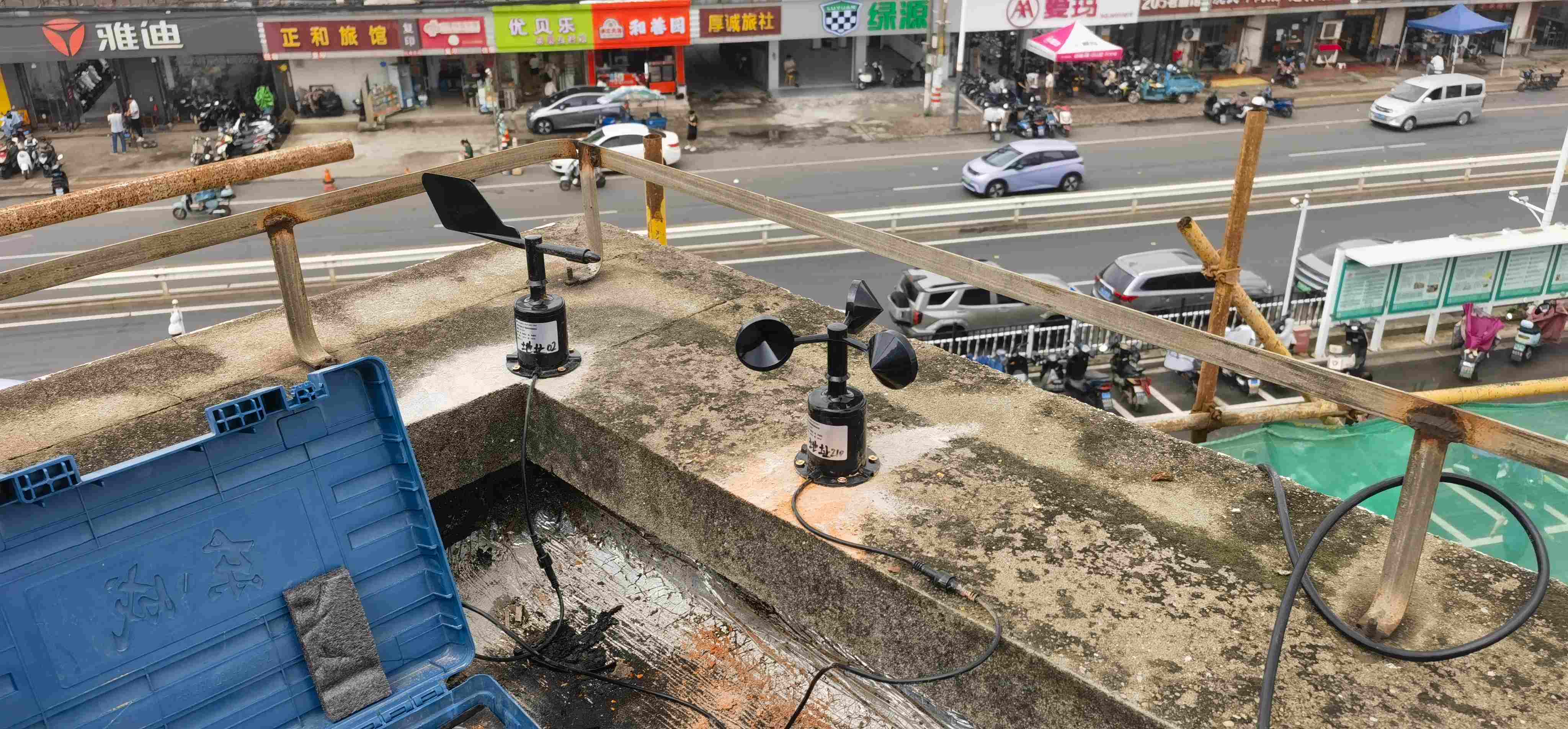 南京梅山医院门诊大厅结构健康监测项目