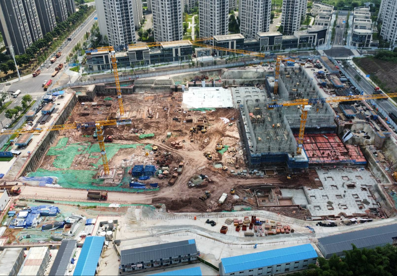 成都天府新人民医院迁建项目基坑监测